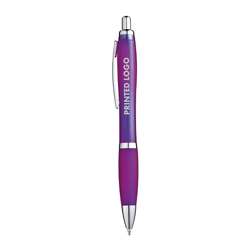 Ball pen with rubber grip 3