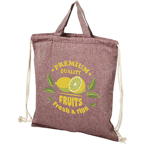 Pheebs 150 g/m² recycled drawstring bag 6L 2