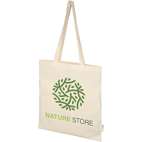 Orissa 100 g/m² organic cotton tote bag 7L 3