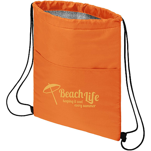 Oriole 12-can drawstring cooler bag 5L 2