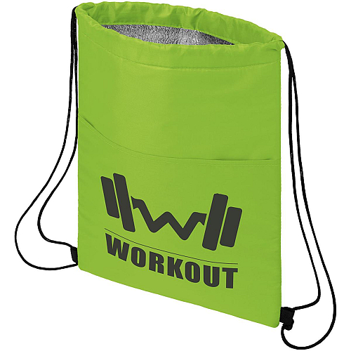 Oriole 12-can drawstring cooler bag 5L 2