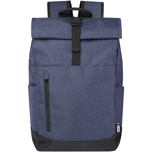 Hoss 15.6 GRS recycled roll-up laptop backpack 12L 3