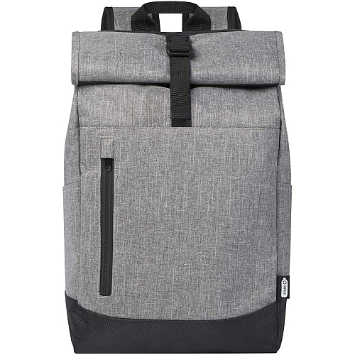 Hoss 15.6 GRS recycled roll-up laptop backpack 12L 3