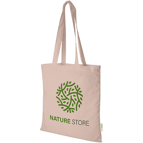 Orissa 140 g/m² organic cotton tote bag 7L 2