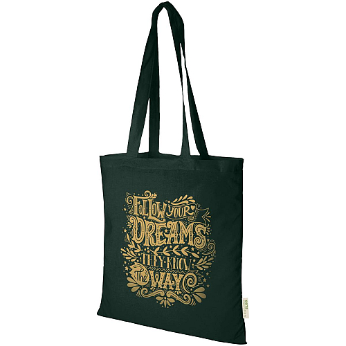 Orissa 140 g/m² organic cotton tote bag 7L 2