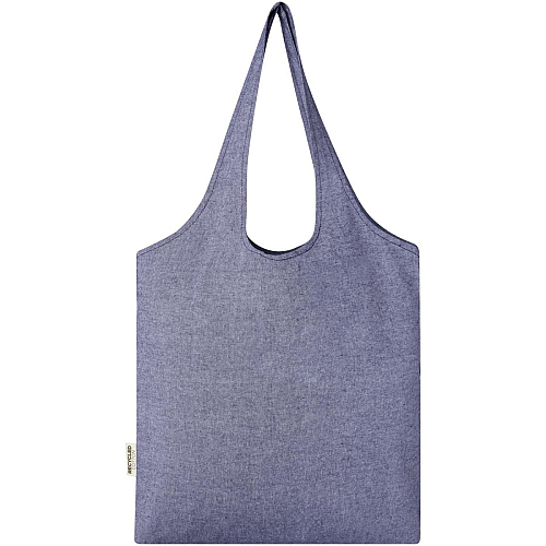 Pheebs 150 g/m² recycled cotton trendy tote bag 7L 4