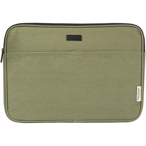 Joey 14 GRS recycled canvas laptop sleeve 2L 3