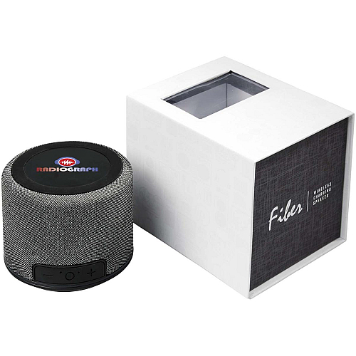 Fiber 3W wireless charging Bluetooth® speaker 3