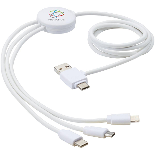 Pure 5-in-1 charging cable with antibacterial additive 2