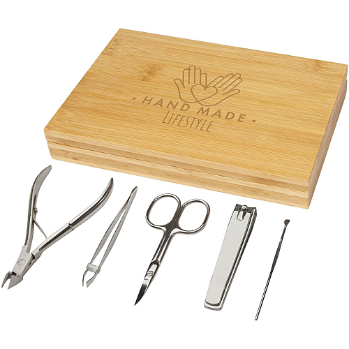 Ladia 5-piece bamboo manicure set 3