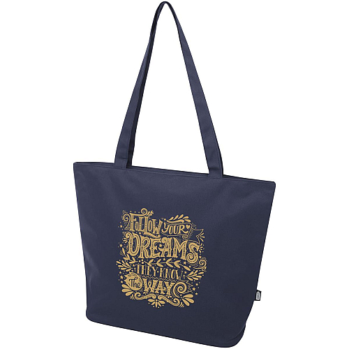 Panama GRS recycled zippered tote bag 20L 2