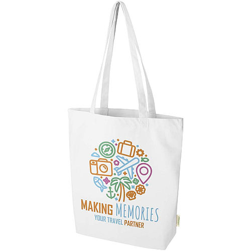 Orissa 270 g/m² organic tote bag 10L 2