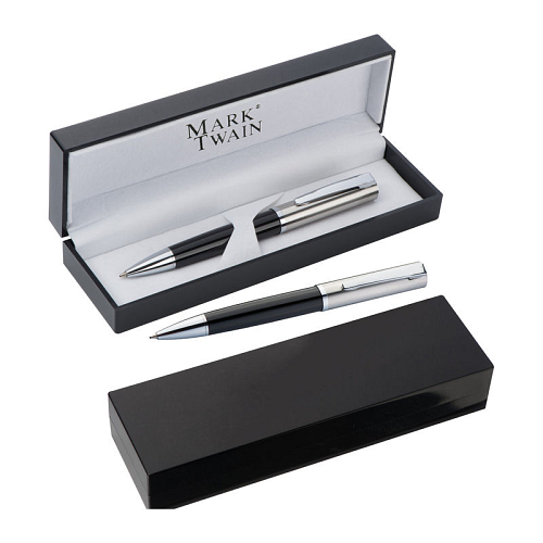 Mark Twain ballpen acrylic box 1