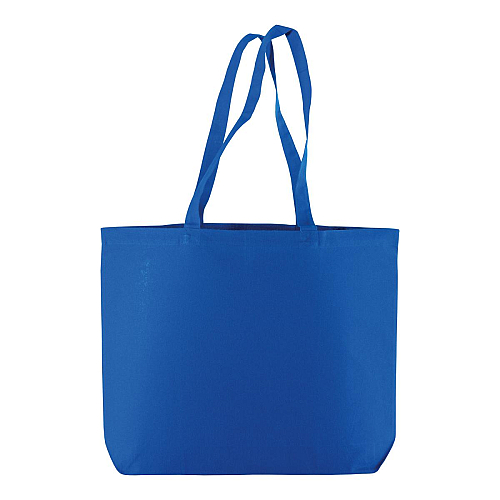 135 g/m2 cotton shopping bag, long handles and bottom gusset 2