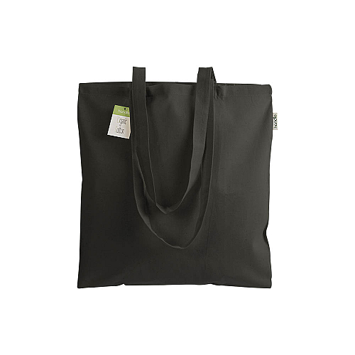 140 g/m2 organic cotton shopping bag, long handles 2