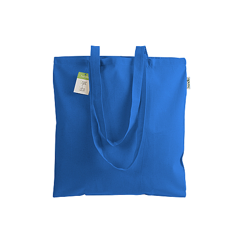 140 g/m2 organic cotton shopping bag, long handles 2