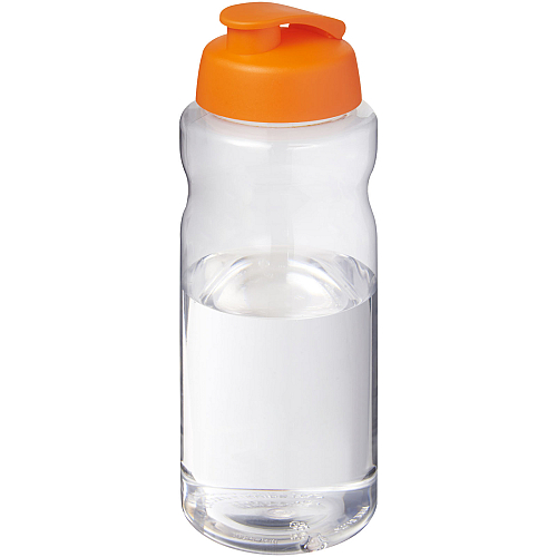 H2O Active® Big Base 1 litre flip lid sport bottle 1