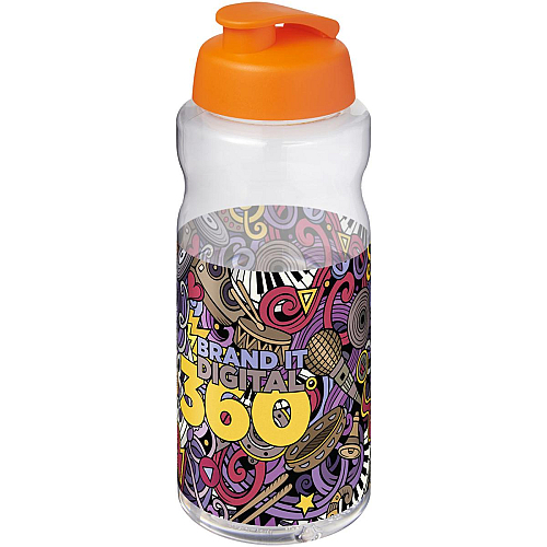 H2O Active® Big Base 1 litre flip lid sport bottle 2