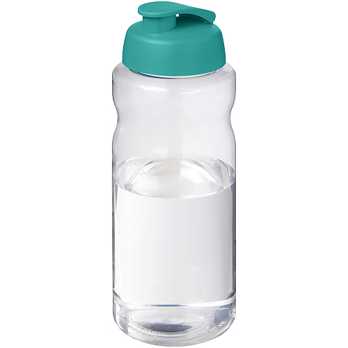 H2O Active® Big Base 1 litre flip lid sport bottle 1