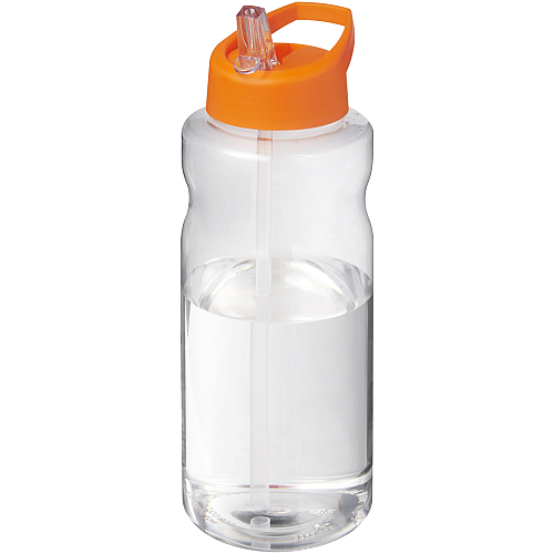 H2O Active® Big Base 1 litre spout lid sport bottle 1