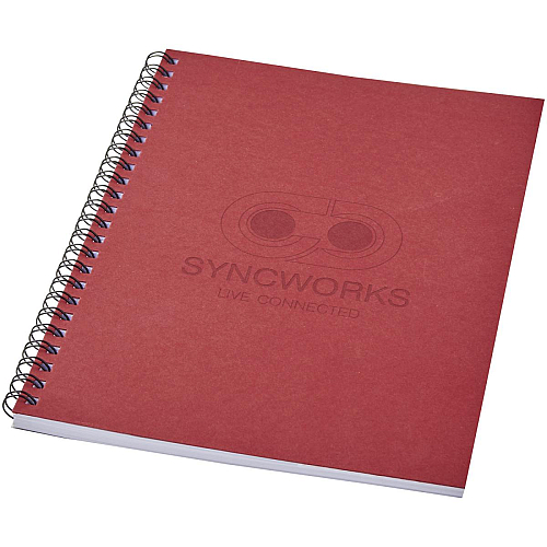 Desk-Mate® A5 colour spiral notebook 2