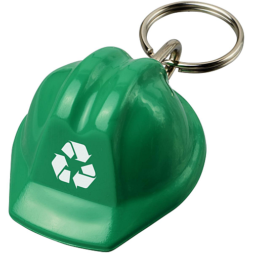 Kolt hard hat-shaped recycled keychain 2