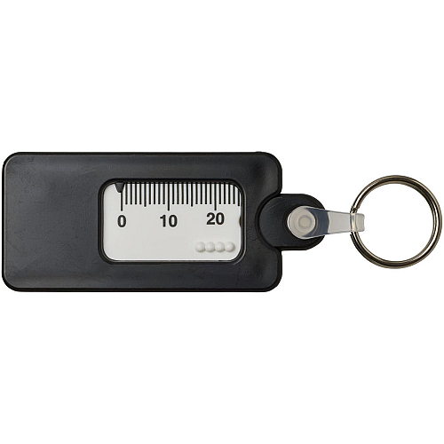 Kym recycled tyre tread check keychain 3