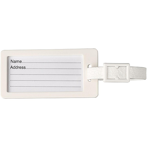 River recycled window luggage tag 3