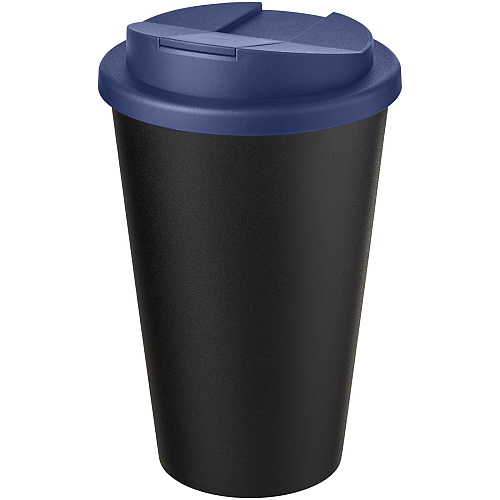 Americano® Eco 350 ml recycled tumbler with spill-proof lid 1