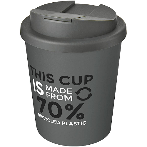 Americano® Espresso Eco 250 ml recycled tumbler with spill-proof lid  2