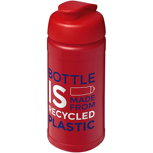 Baseline 500 ml recycled sport bottle with flip lid 2