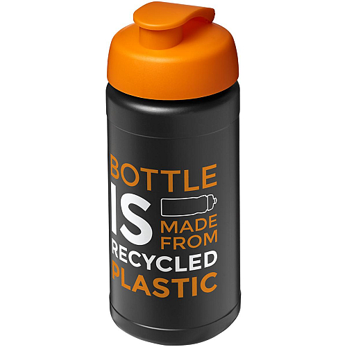 Baseline 500 ml recycled sport bottle with flip lid 2