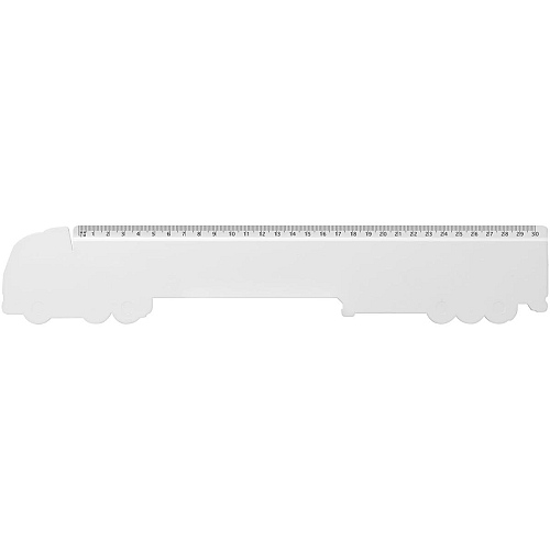 Tait 30cm lorry-shaped recycled plastic ruler 3