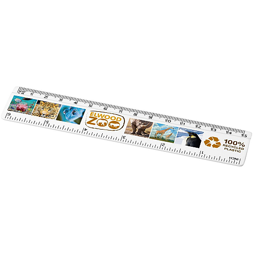 Refari 15 cm recycled plastic ruler 2