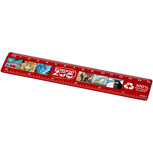 Refari 15 cm recycled plastic ruler 2