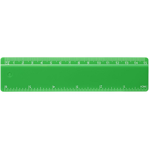 Refari 15 cm recycled plastic ruler 3