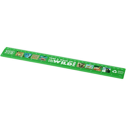 Refari 30 cm recycled plastic ruler 2