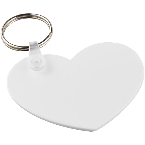 Tait heart-shaped recycled keychain 2