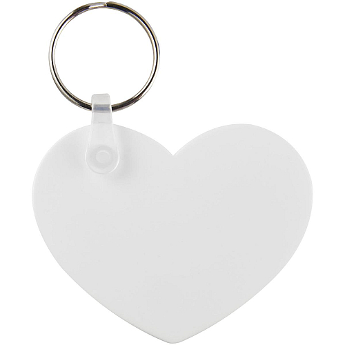 Tait heart-shaped recycled keychain 3