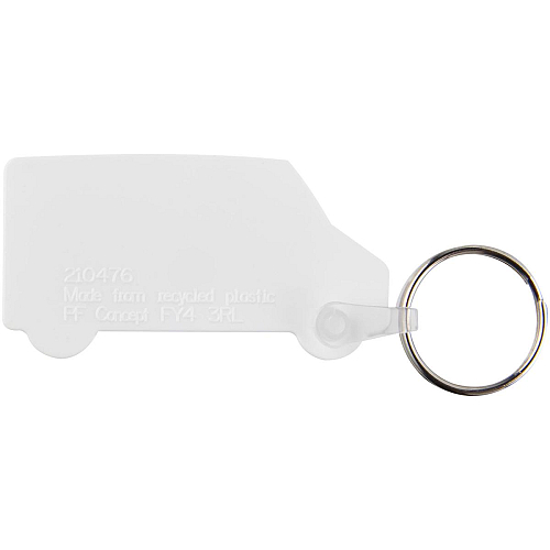 Tait van-shaped recycled keychain 4