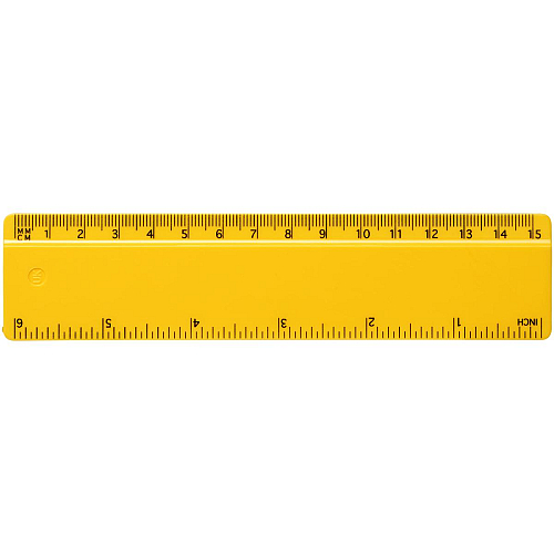 Renzo 15 cm plastic ruler 3