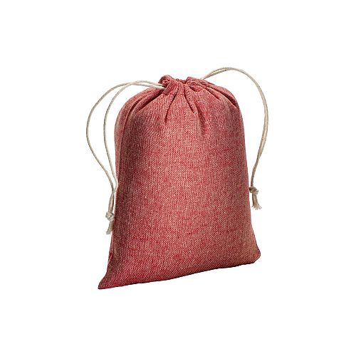 Recycled cotton gift bag, 150 g/m2, 15 x 20 cm 1