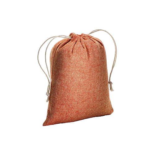 Recycled cotton gift bag, 150 g/m2, 15 x 20 cm 1