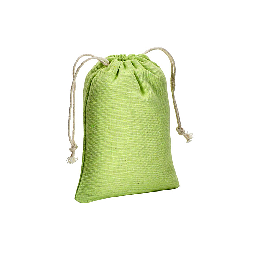 Recycled cotton gift bag, 150 g/m2, 10 x 14 cm 1