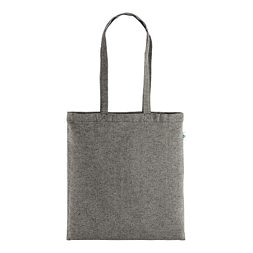 Recycled cotton shopping bag 190 g/m2, long handles, 38 x 42 cm 2