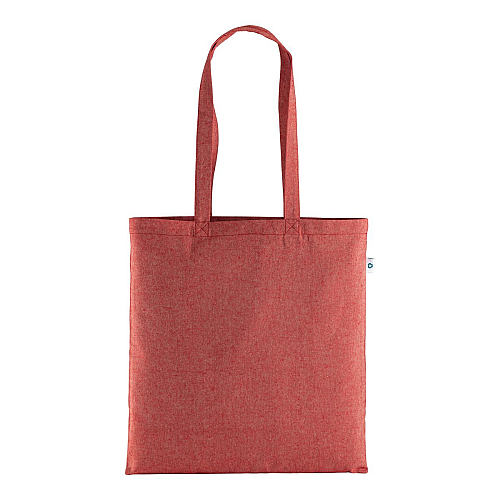 Recycled cotton shopping bag 190 g/m2, long handles, 38 x 42 cm 2