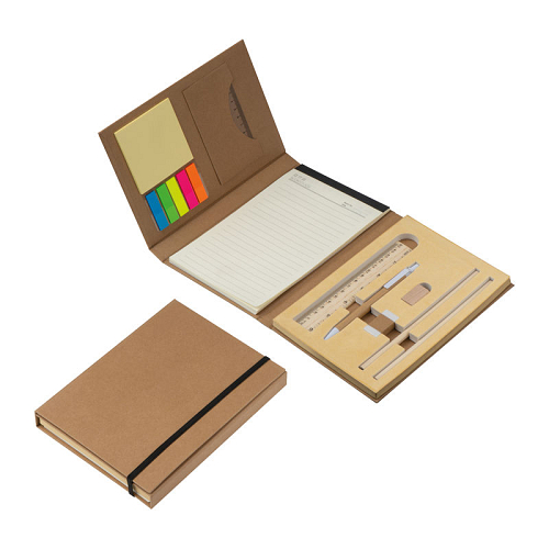 Writing case with cardboard 1