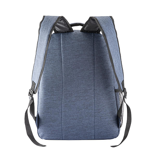 Laptop backpack (15'')in polyester with melange effect 3