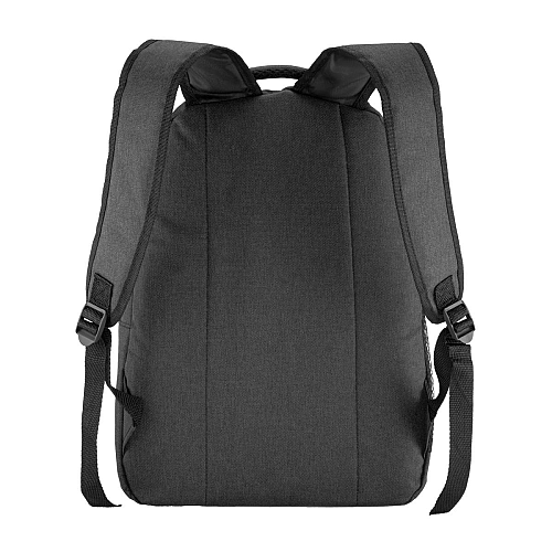 Laptop backpack (15'')in polyester with melange effect 3