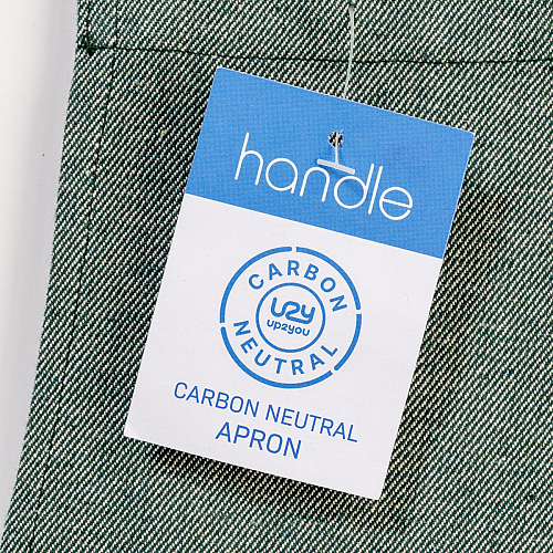 280 g/m2  recycled cotton  carbon neutral apron 2